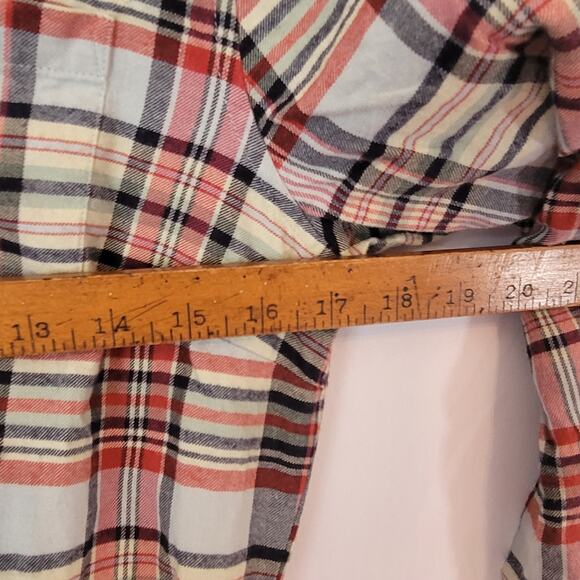 LL Bean- Signature Flannel Shirt Dress- size 4 - Picture 4 of 7